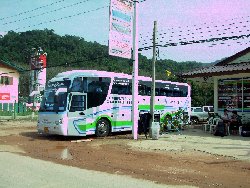 the bus station on koh chang